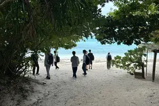 2年次の集中スクーリングは、石垣島キャンパス。全国の仲間と一生ものの思い出を作りましょう。